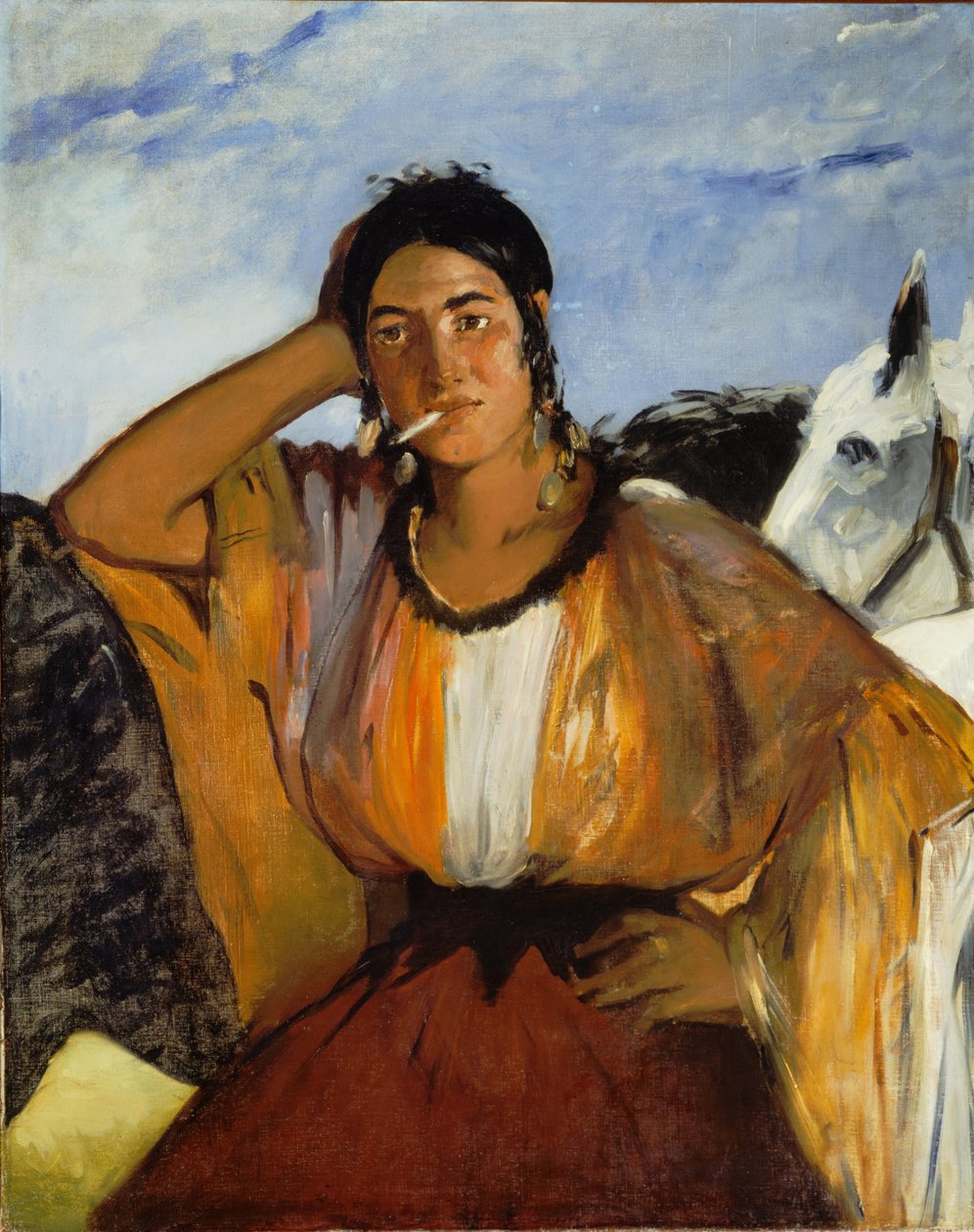 Zigenare med cigarett av Édouard Manet