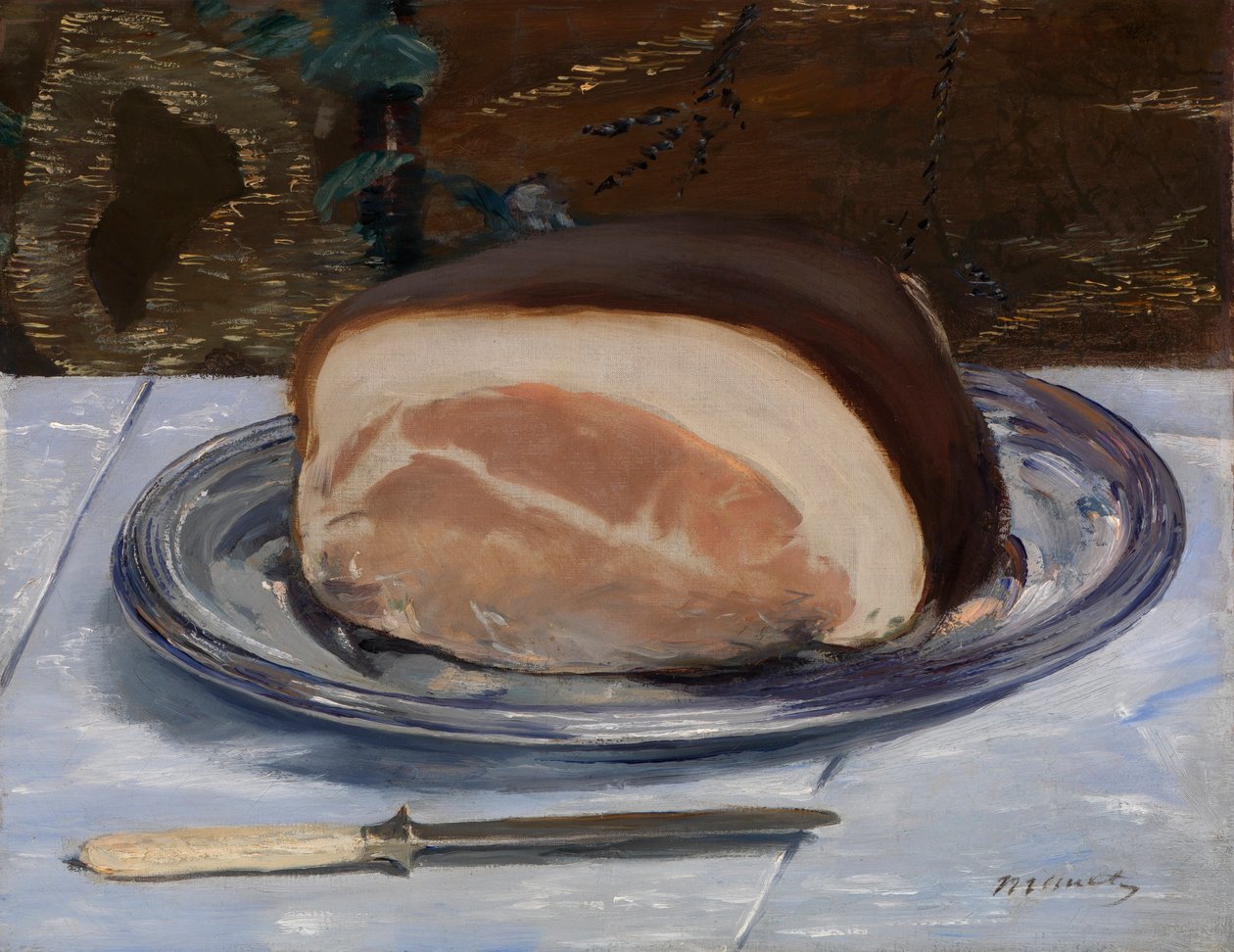 Skinka, ca 1875-78 (olja på duk) av Édouard Manet