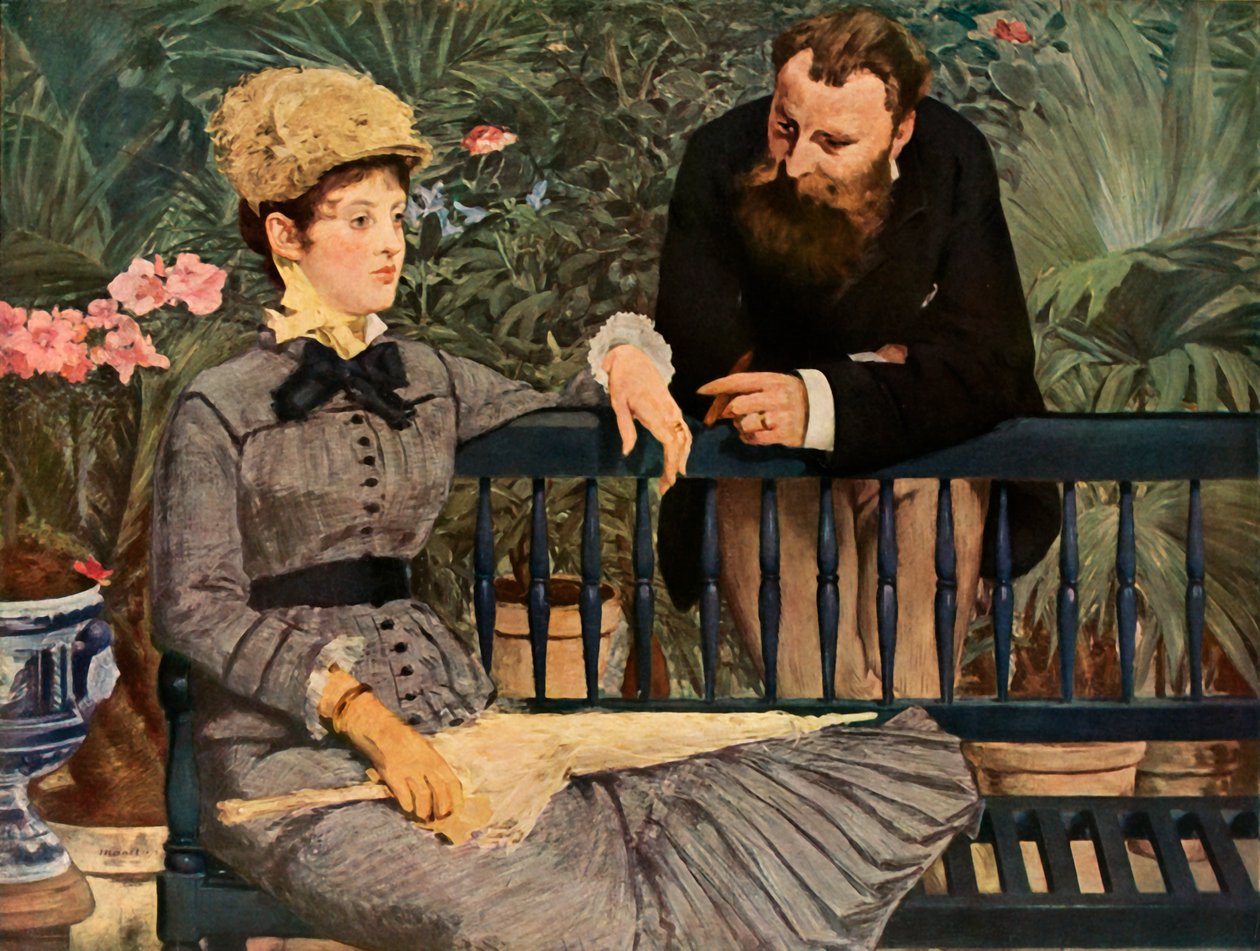 I växthuset, 1879, 1937. av Édouard Manet