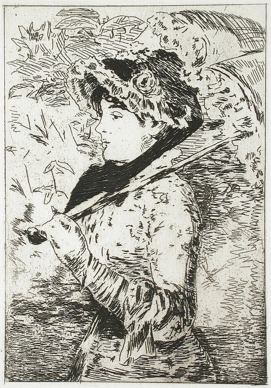 Jeanne II av Édouard Manet