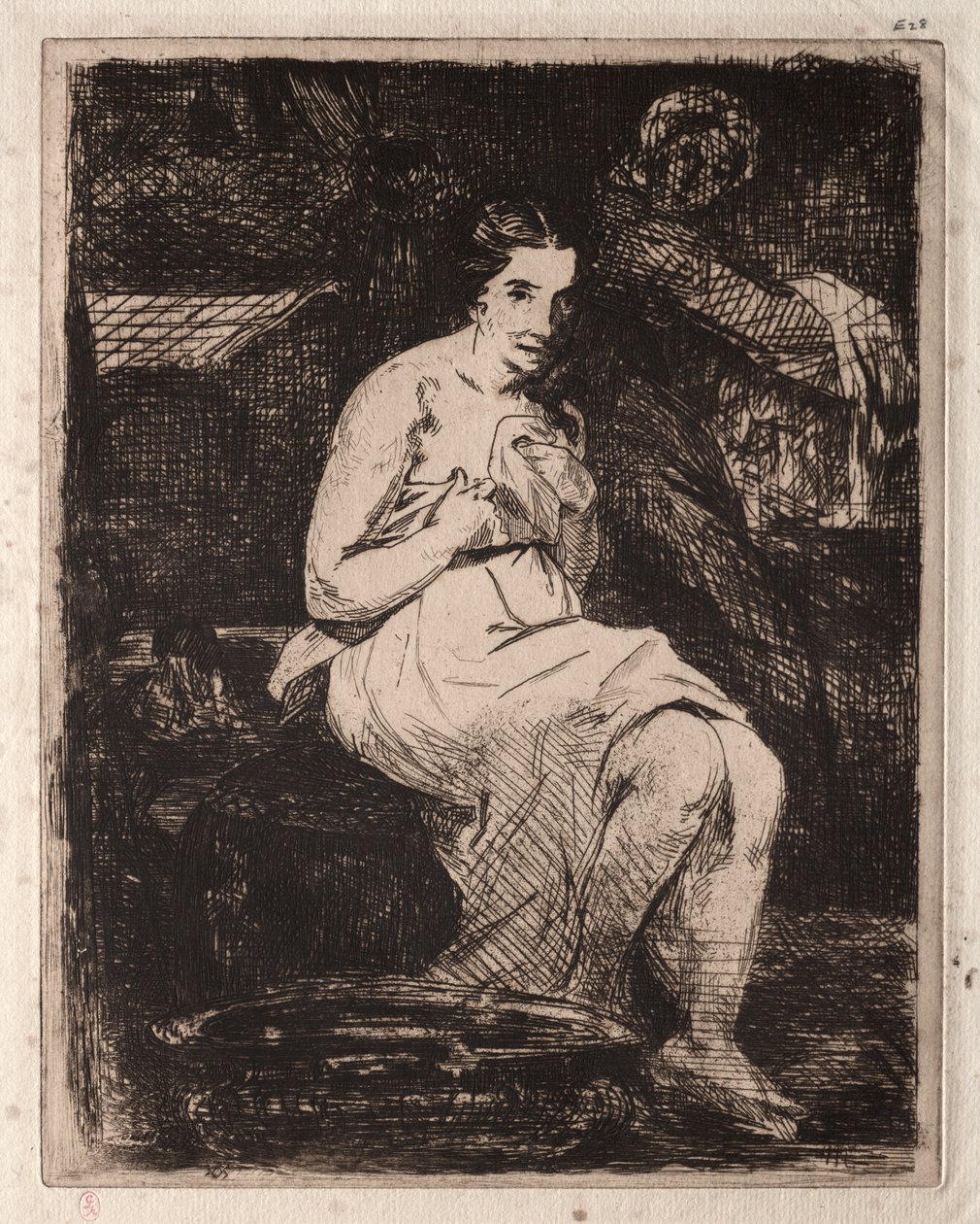 Toaletten av Édouard Manet