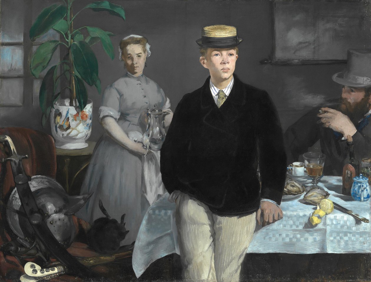 Lunchen av Édouard Manet