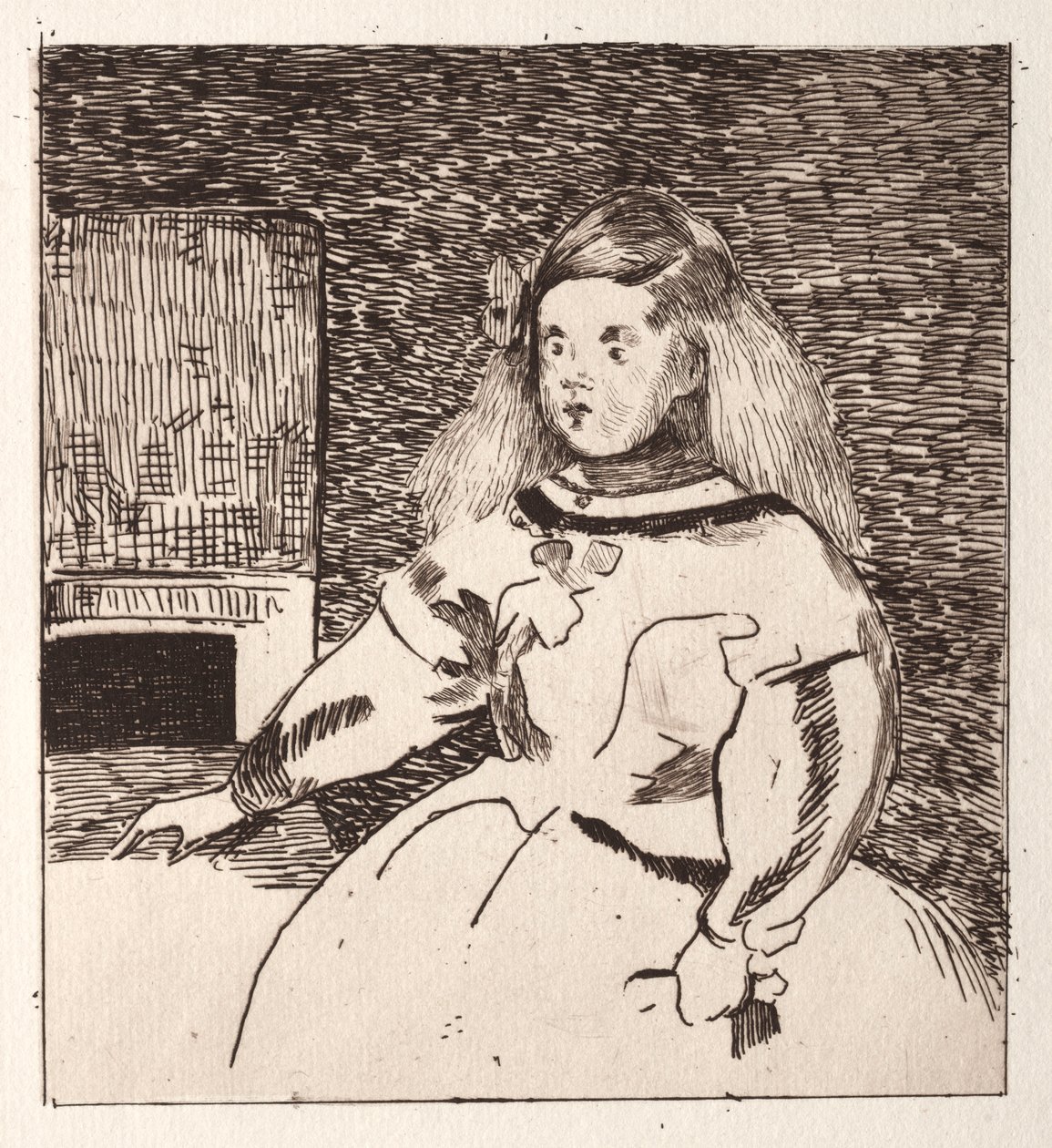 Spädbarnet Marguerite av Édouard Manet