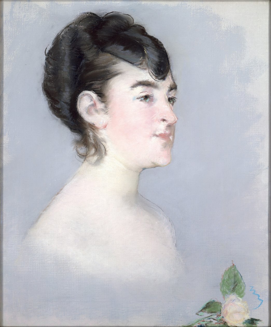 Fröken Isabelle Lemonnier (1857-1926) av Édouard Manet