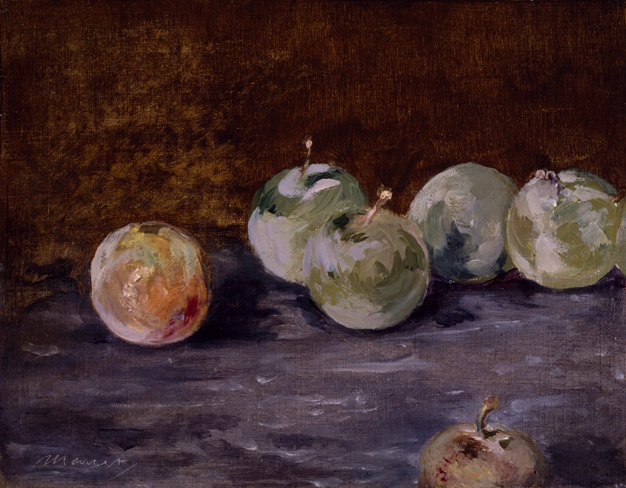 Plommon, ca 1880 av Édouard Manet