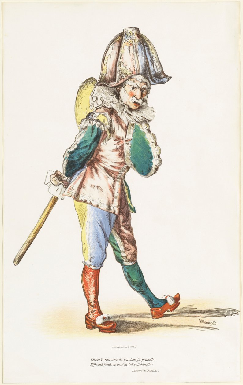 Polichinelle av Édouard Manet