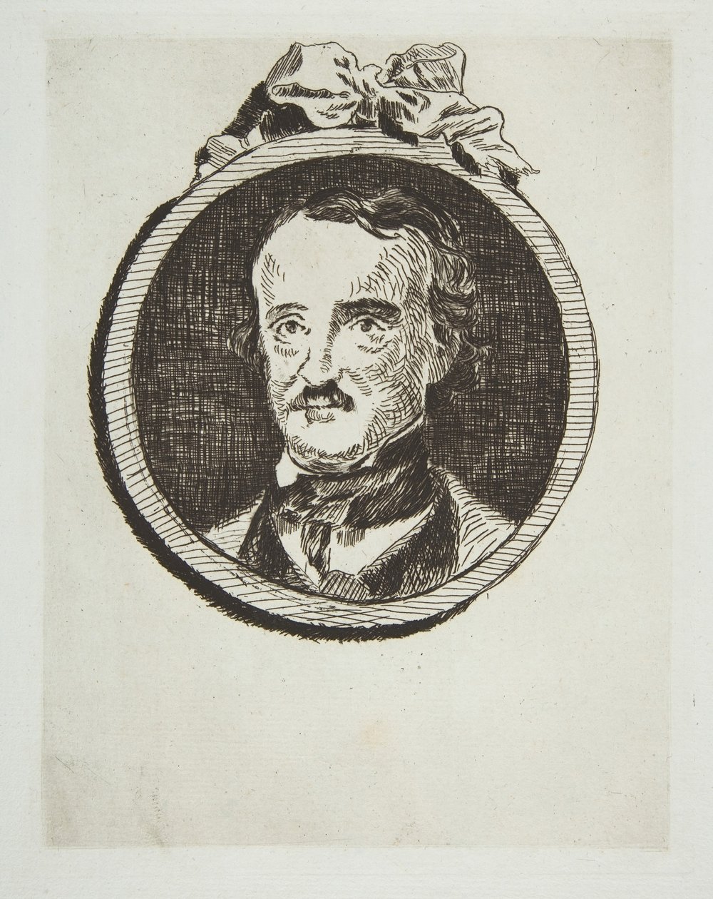 Porträtt av Edgar Allan Poe, 1876. av Édouard Manet