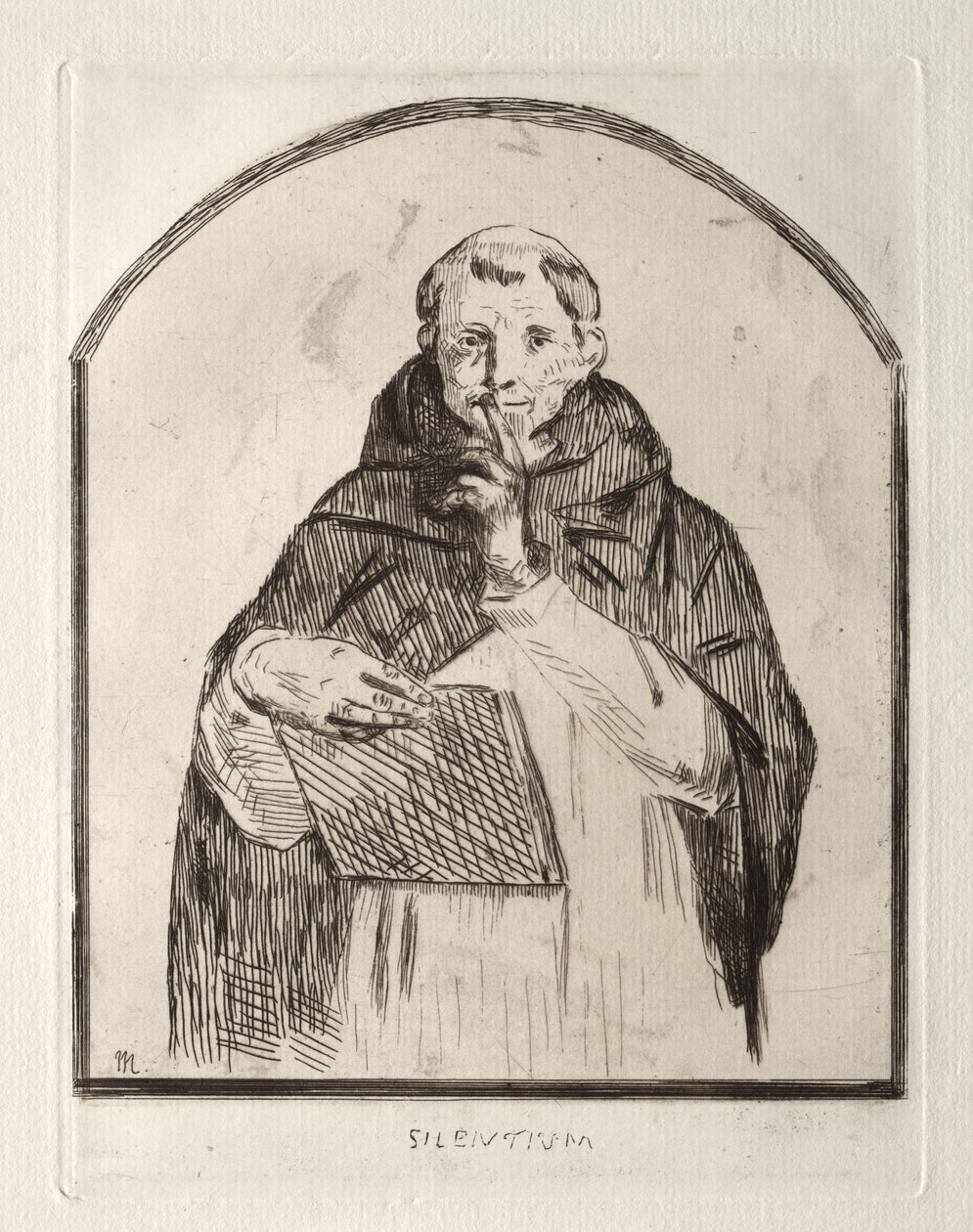 Tystnad av Édouard Manet