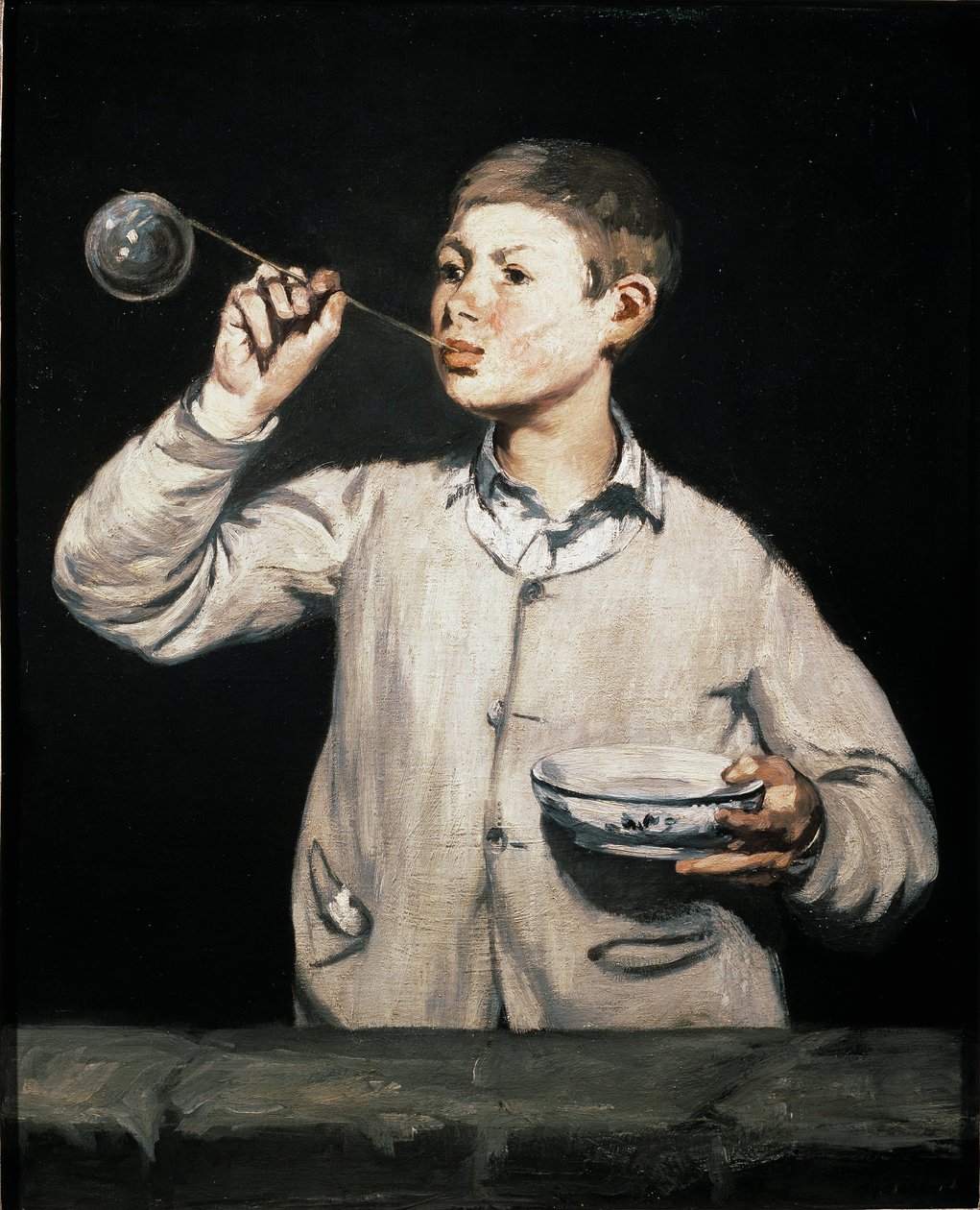 Såpbubblor Målning av Edouard Manet (1832-1883) 1867 Dim. 100x81 cm Sao Paulo, Museum of Art av Édouard Manet