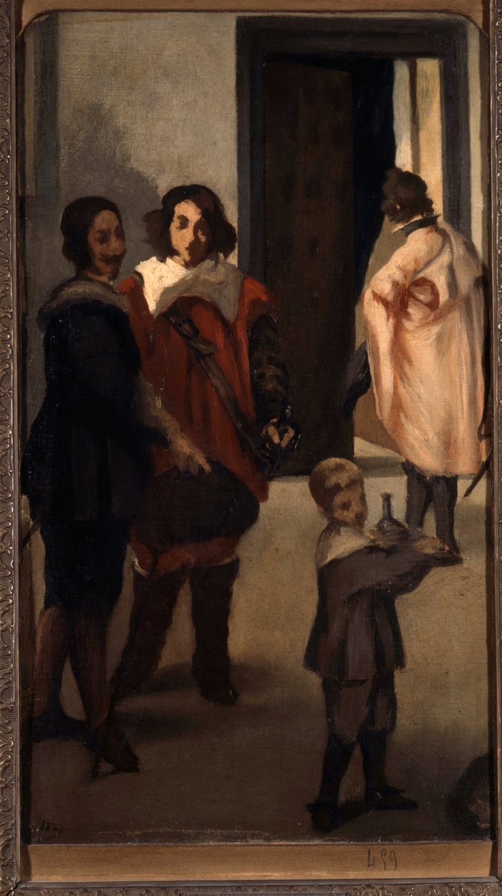 Spanska ryttare målning av Edouard Manet (1832-1883) 1859 sön. 0,45 X 0,26 m Lyon, Museum of Fine Arts av Édouard Manet