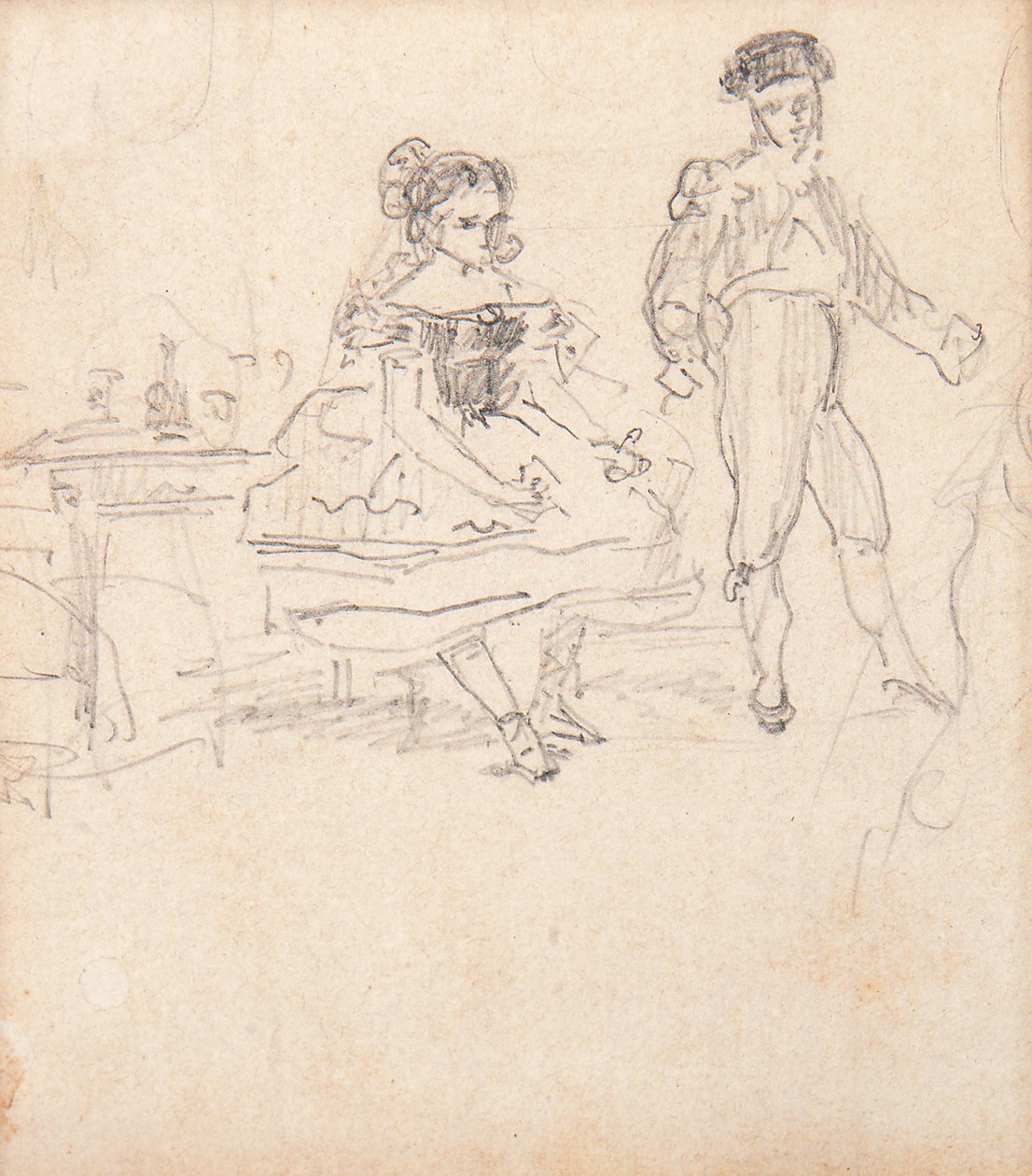 Spanska paret, 1862 av Édouard Manet