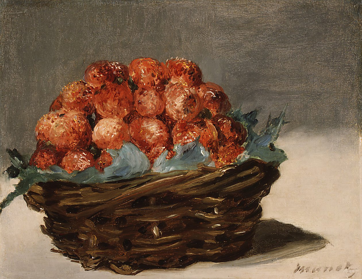 Jordgubbar, ca. 1882. DELETE - dubblett av Édouard Manet