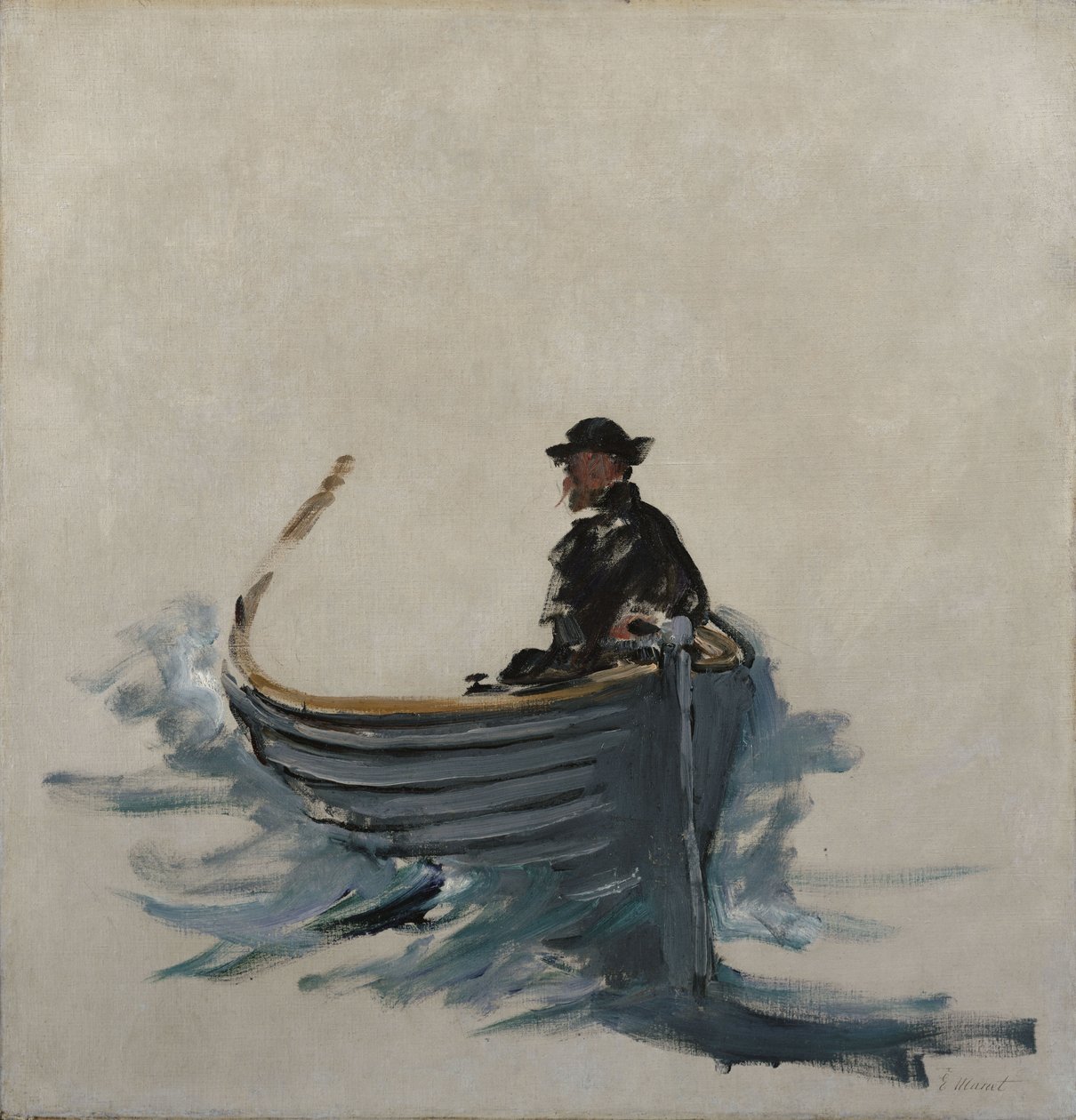 Studie för The Escape of Rochefort, 1881 av Édouard Manet