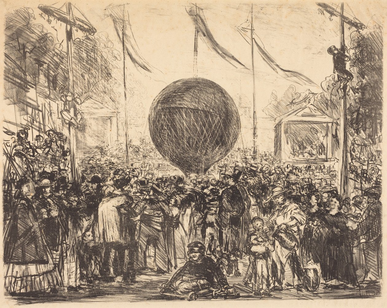Ballongen av Édouard Manet