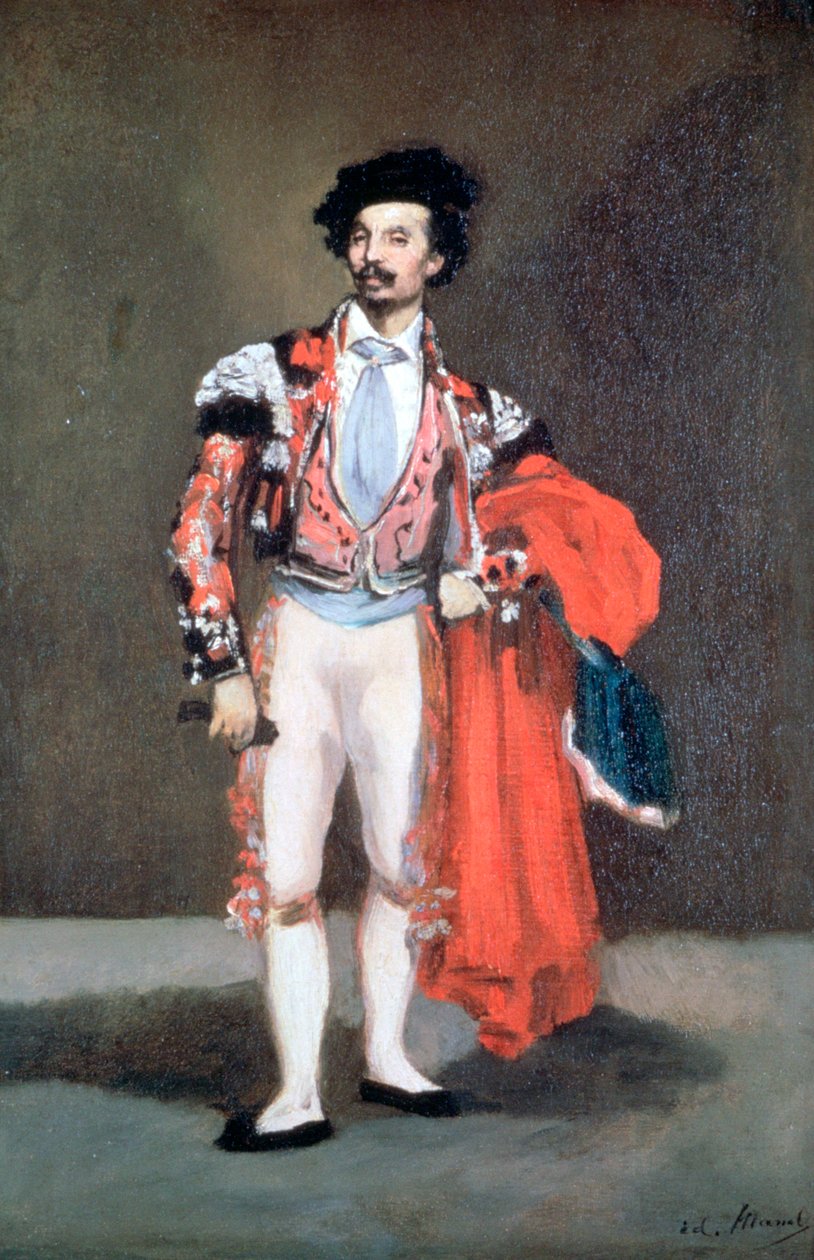 Dansaren, Mariano Camprubi, 1862 av Édouard Manet
