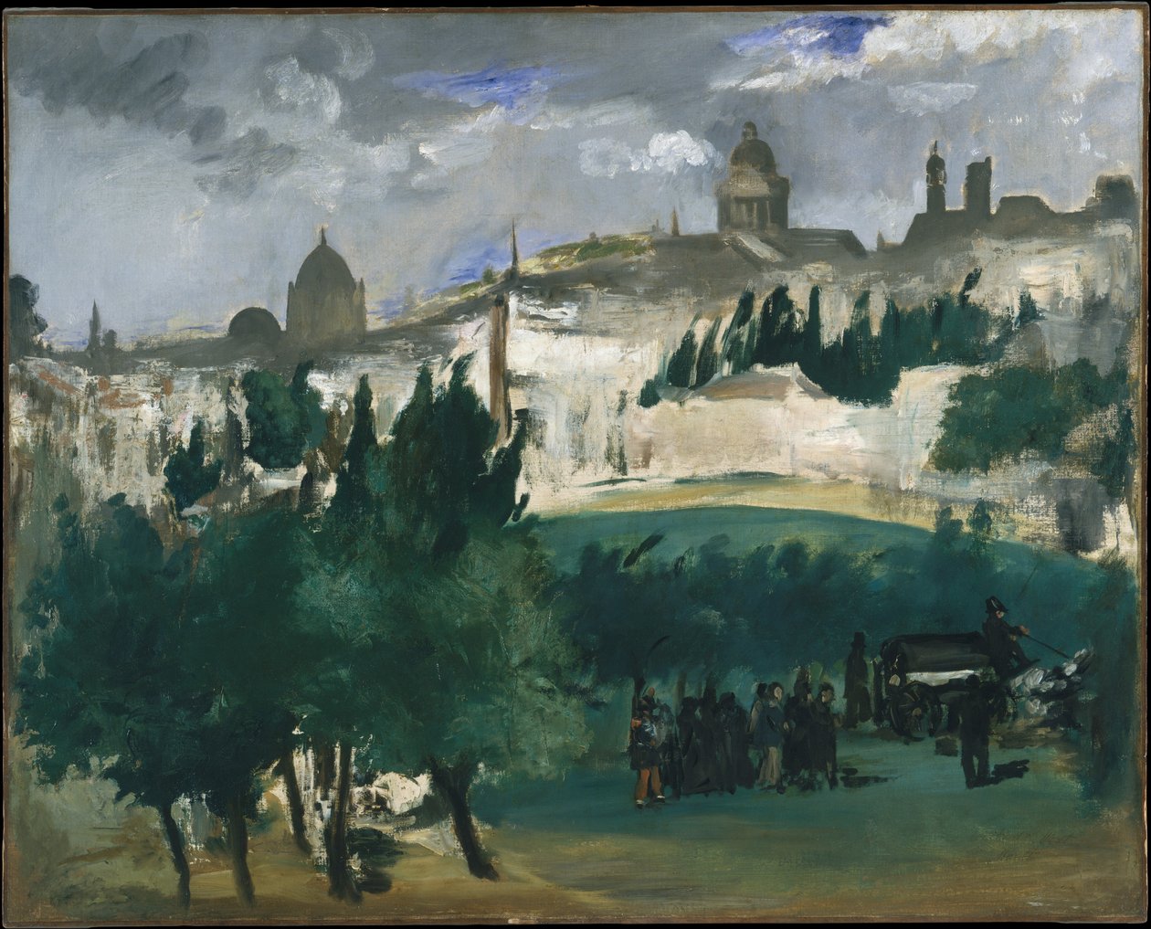 Begravningen av Édouard Manet