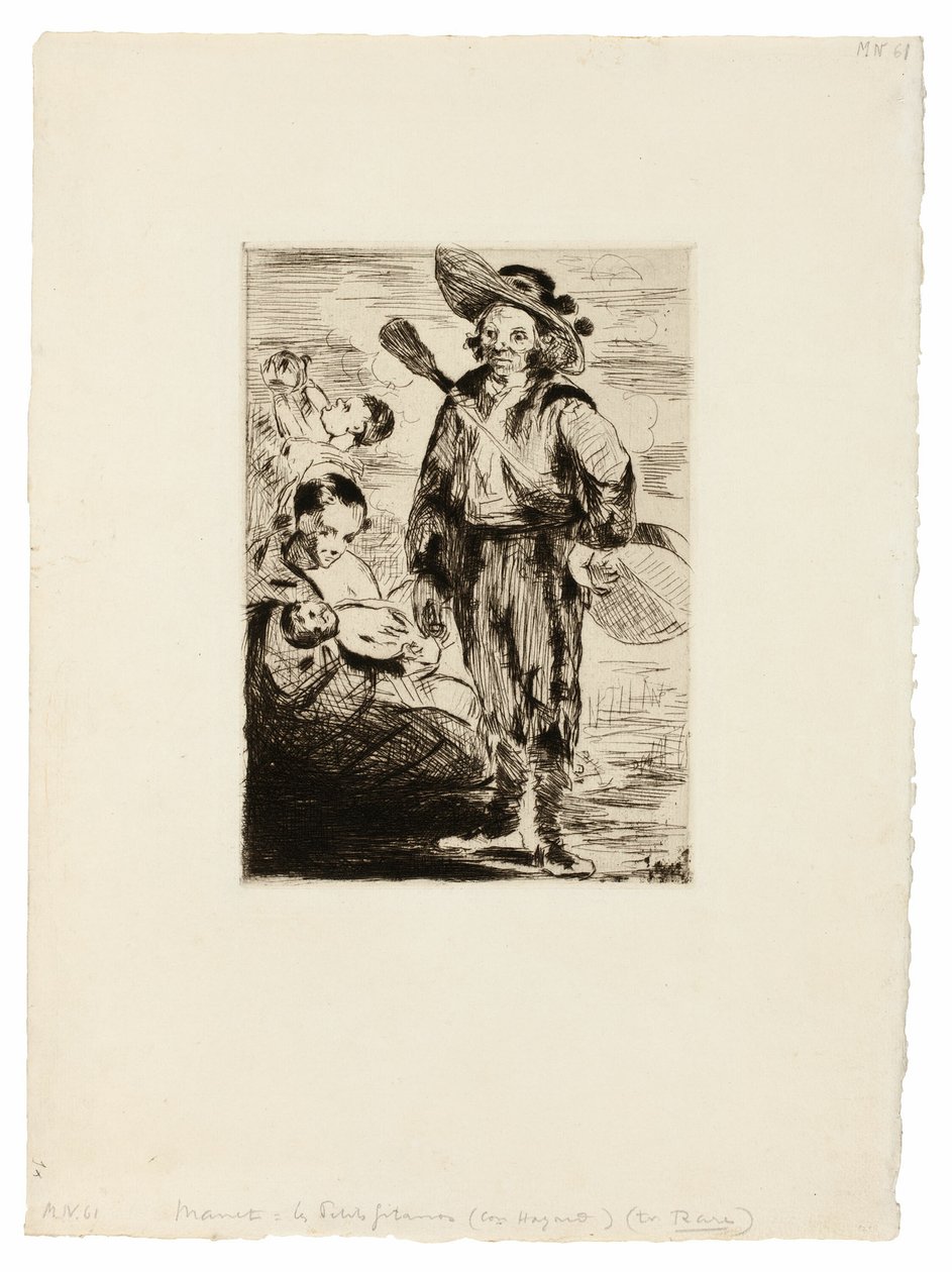 De små zigenarna av Édouard Manet