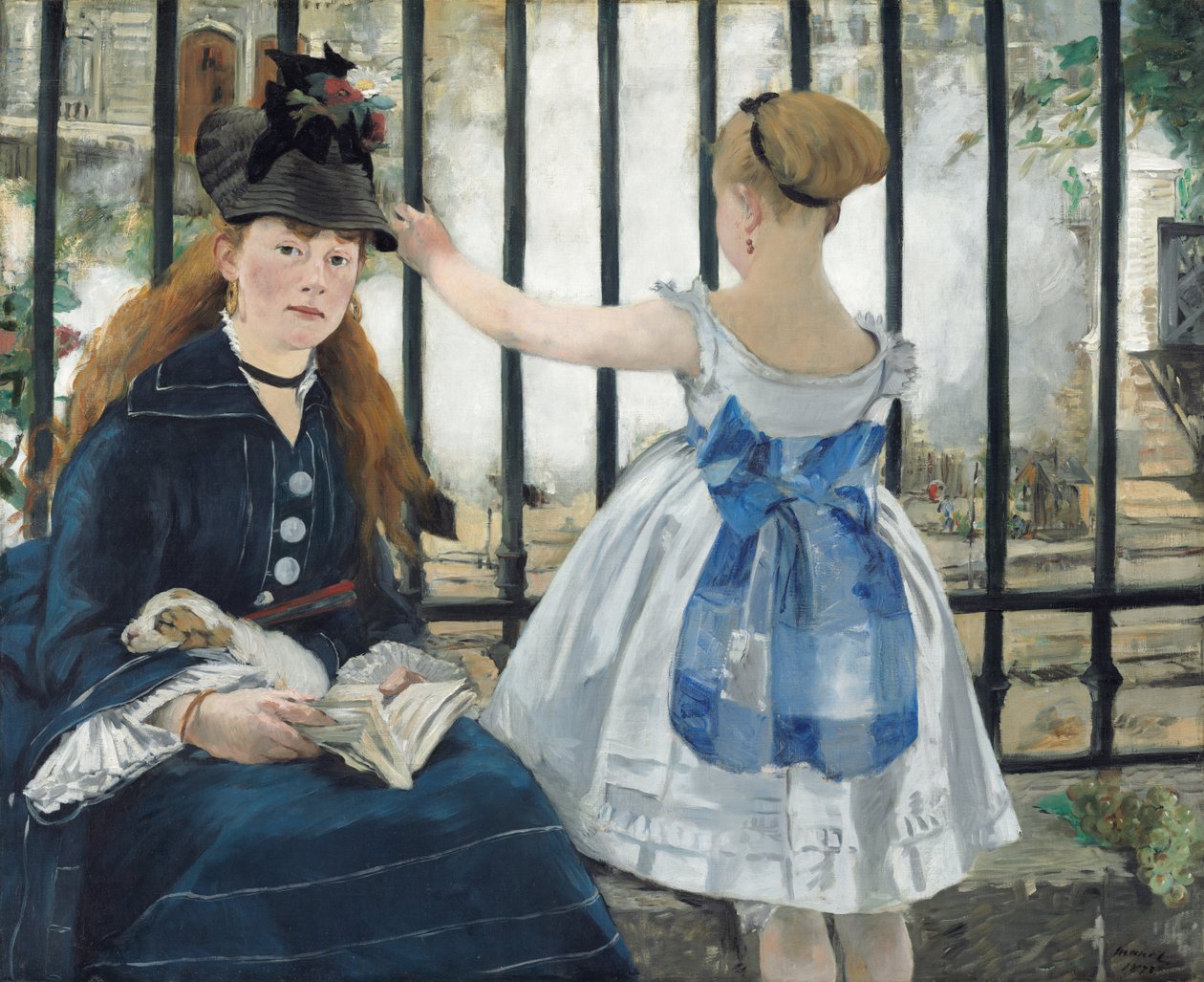 Järnvägen av Édouard Manet