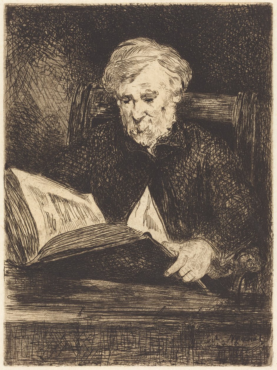 Läsaren av Édouard Manet