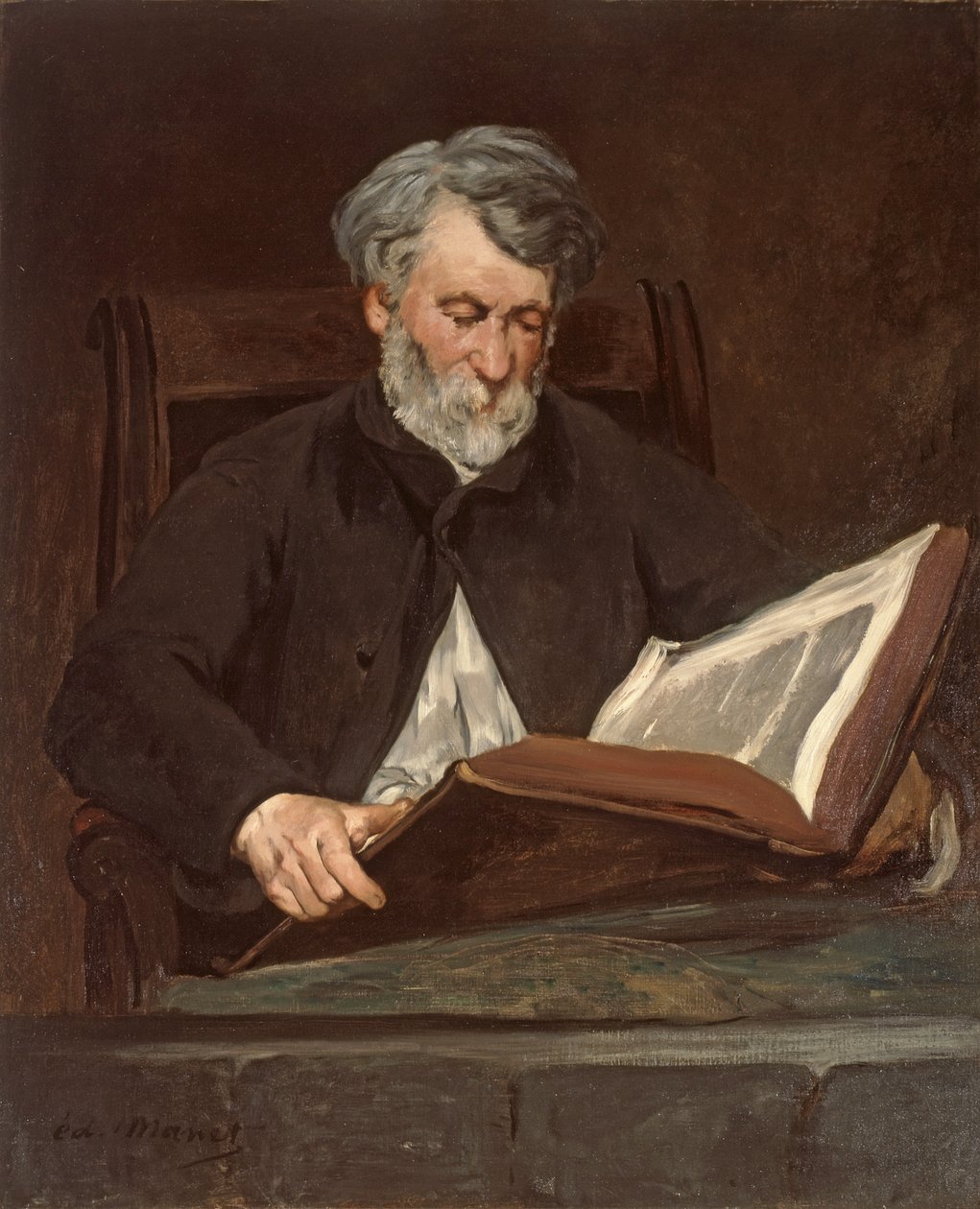 Läsaren av Édouard Manet
