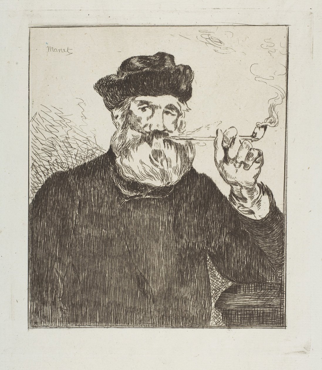 Rökaren Rökaren, 1866-67. av Édouard Manet