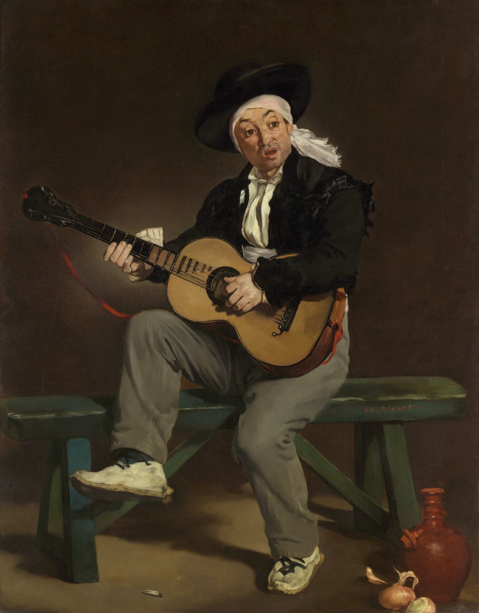Den spanska sångaren av Édouard Manet