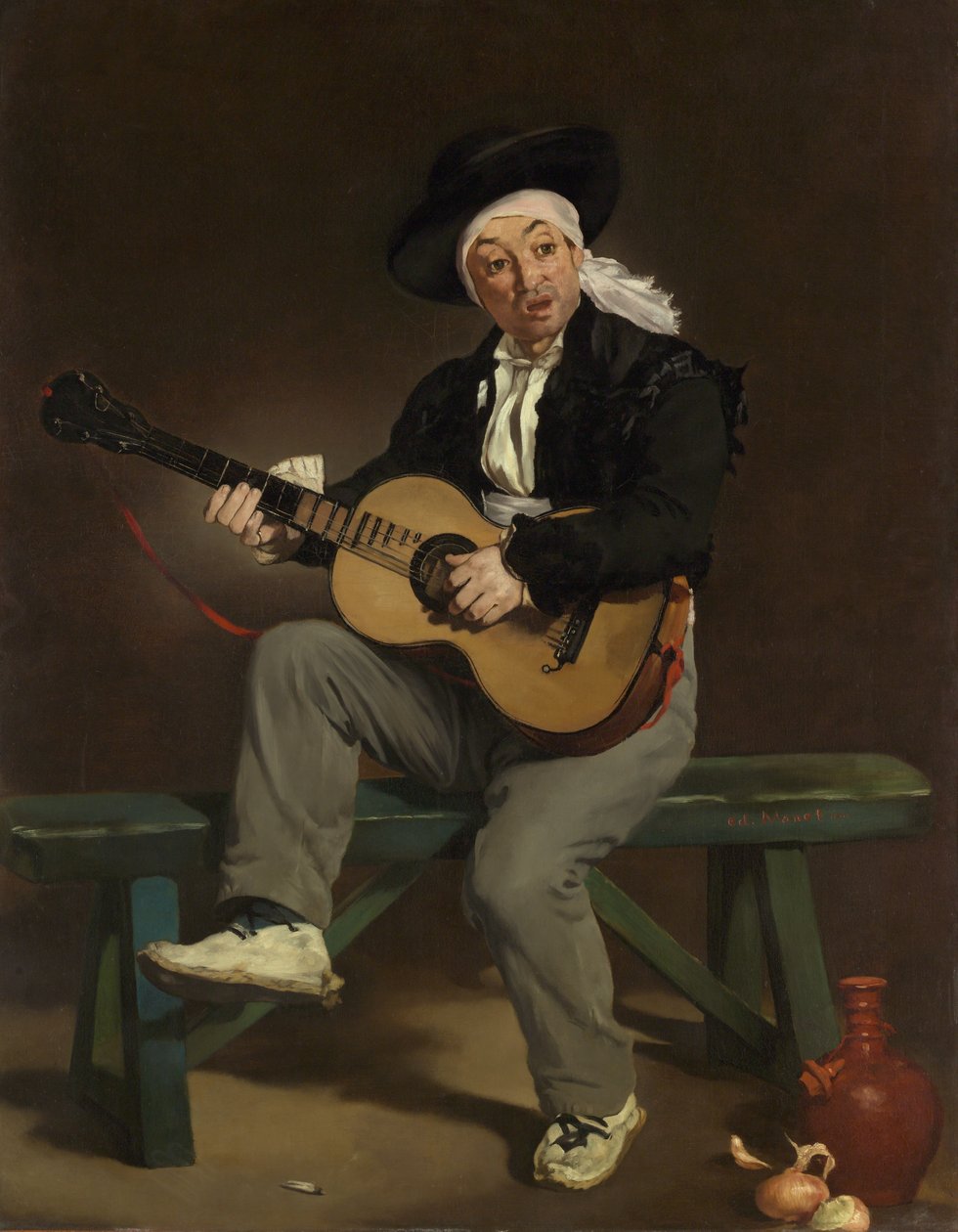 Den spanske sångaren, 1860. av Édouard Manet