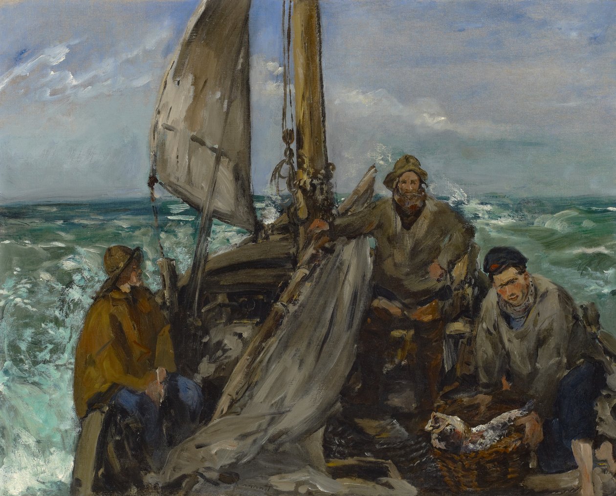 Havets arbetare av Édouard Manet