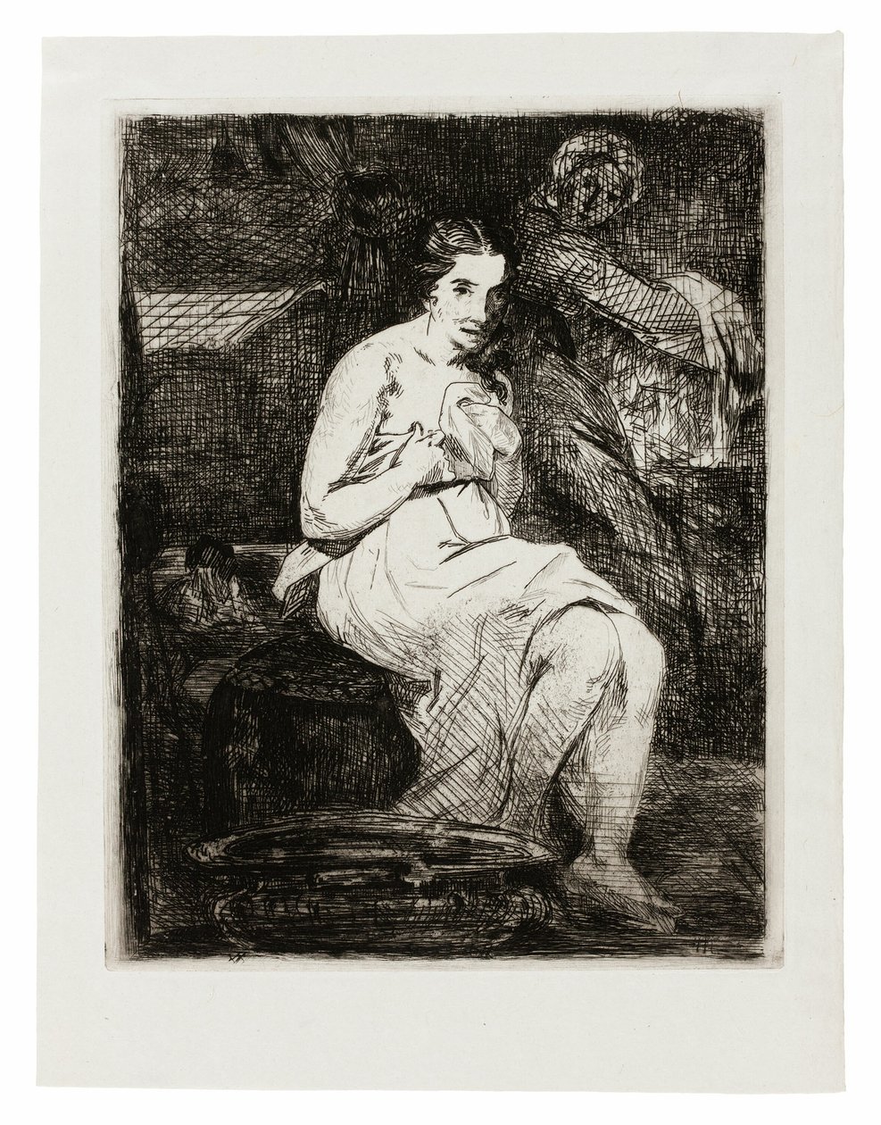 Toaletten av Édouard Manet