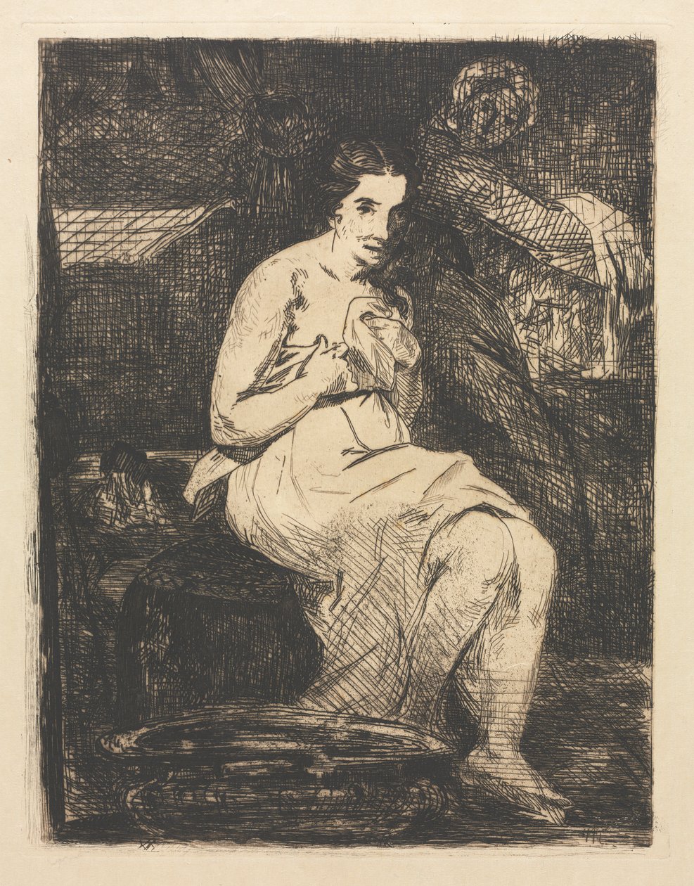 Toaletten av Édouard Manet