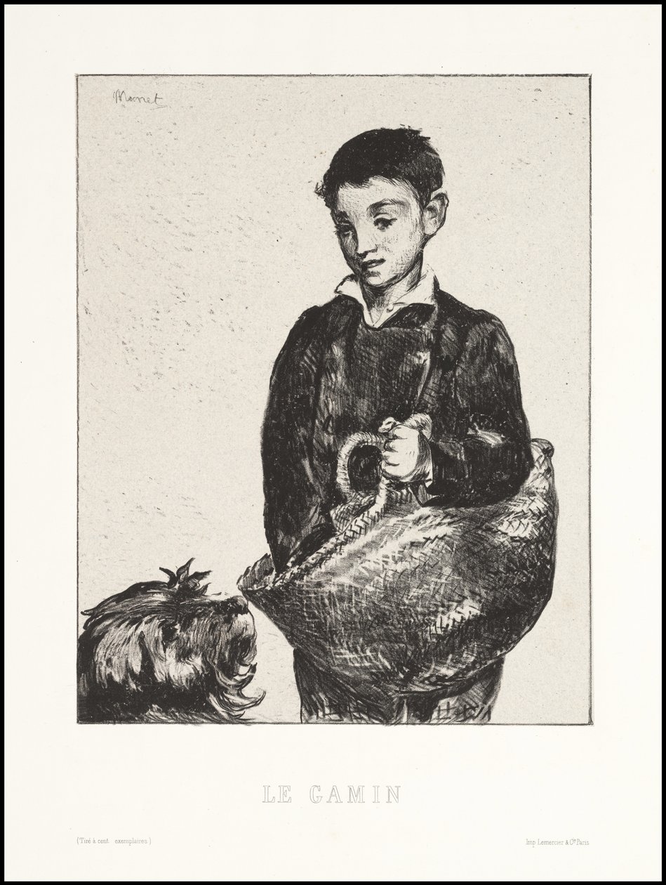 Urchin, 1862 av Édouard Manet