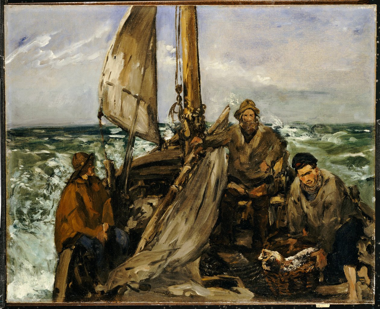 Havets arbetare, 1873 av Édouard Manet