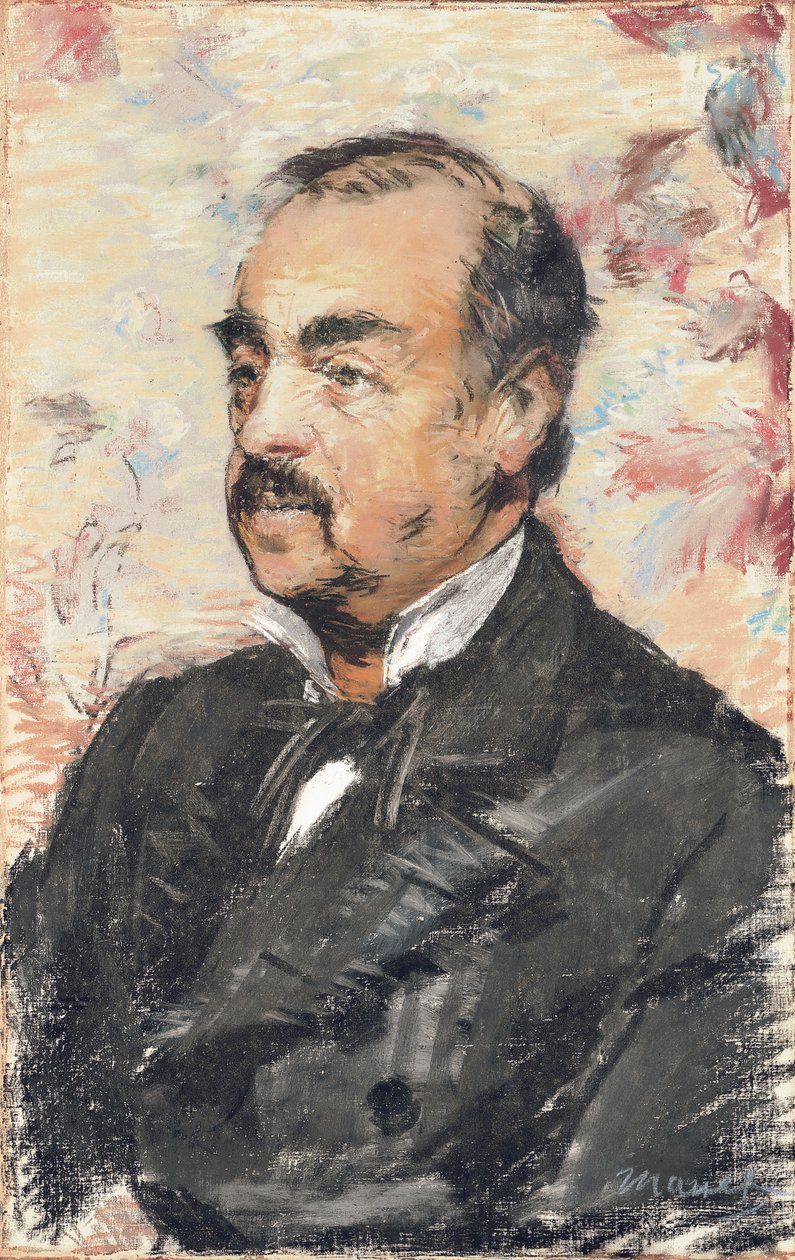 Djurmålaren La Rochenoire av Édouard Manet