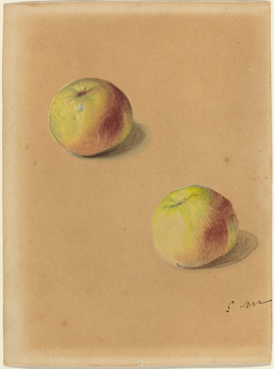 Två äpplen av Édouard Manet