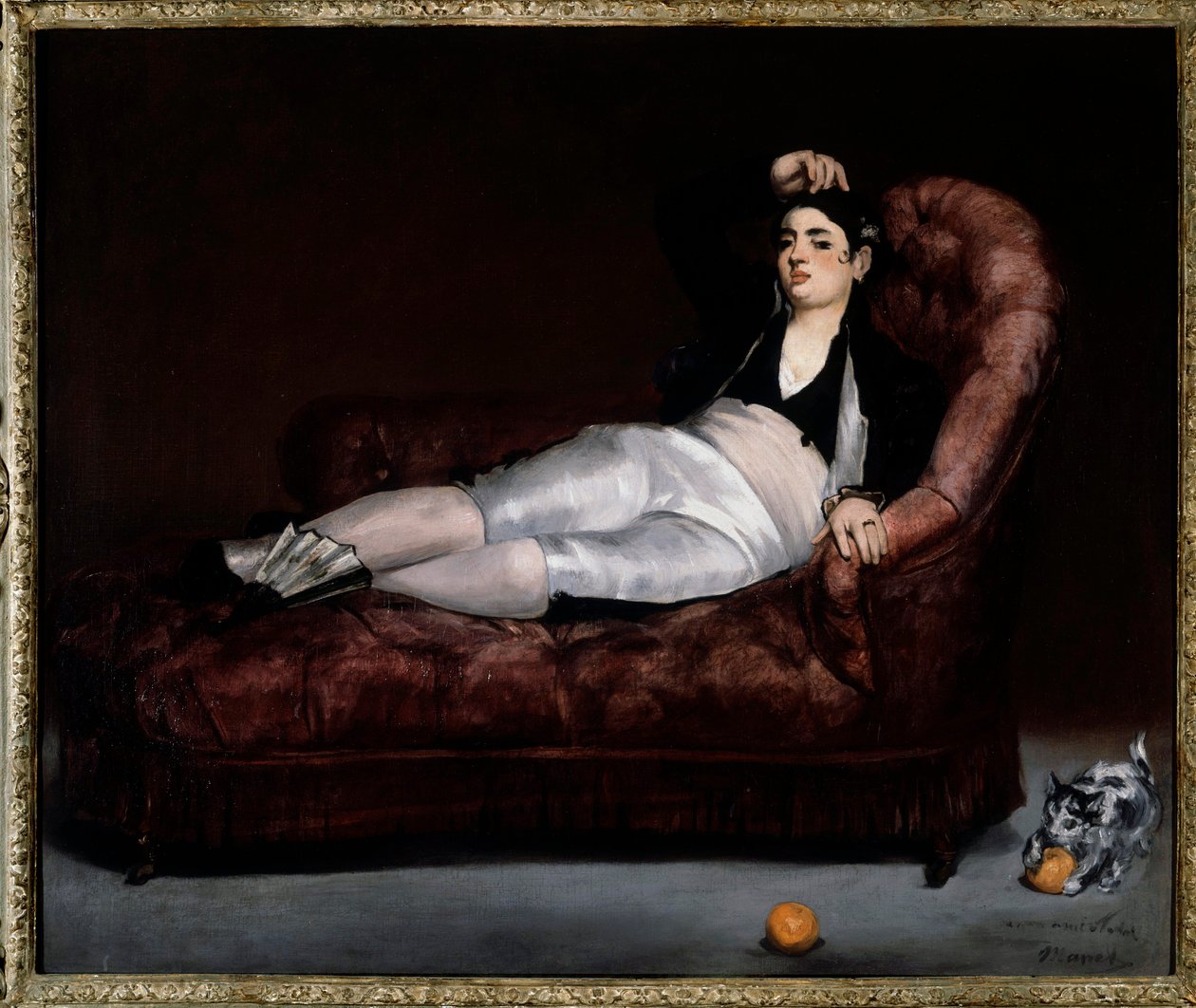 Ung kvinna i Espada kostym av Édouard Manet
