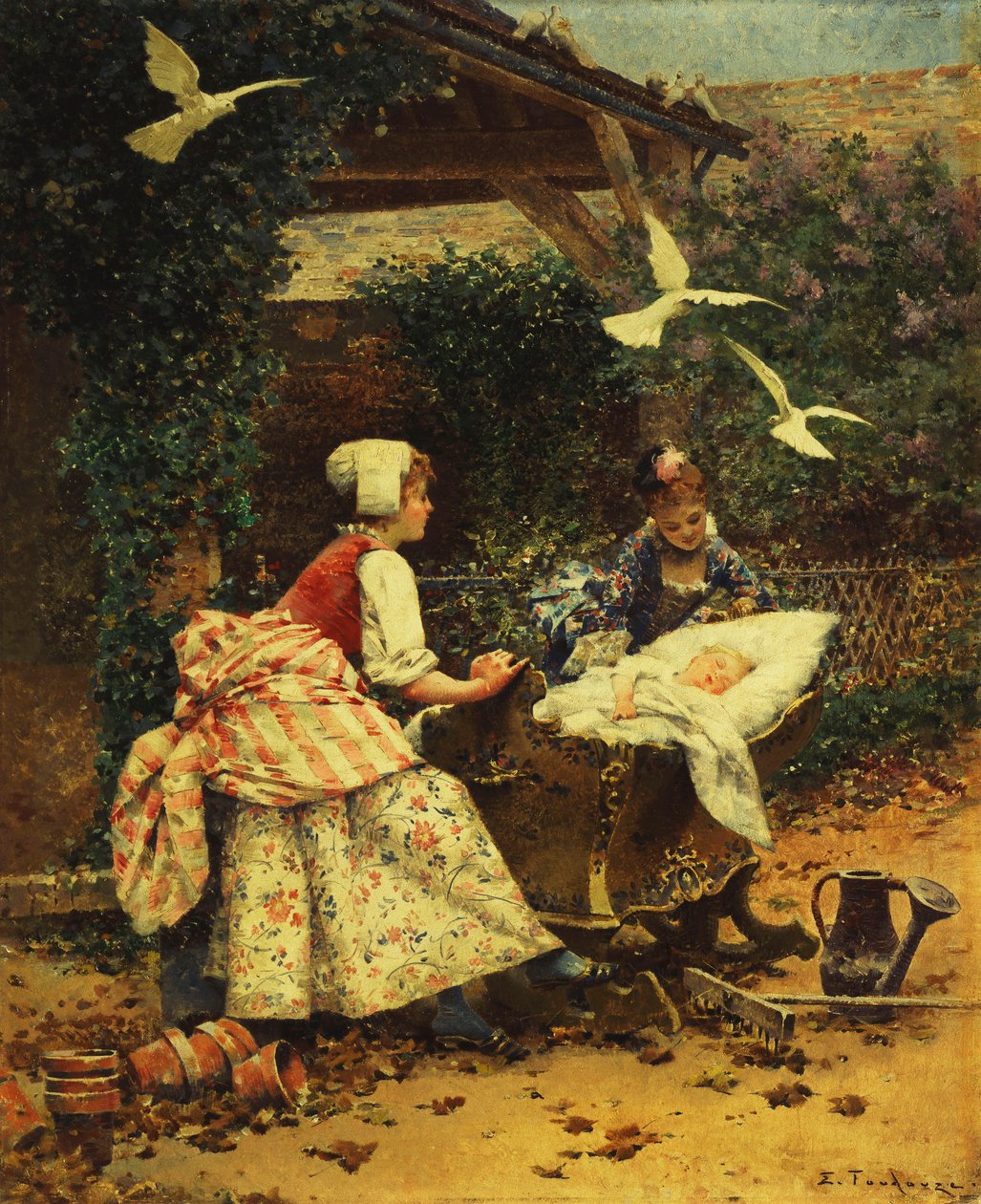 Fridfull slummer, av Edouard Toudouze