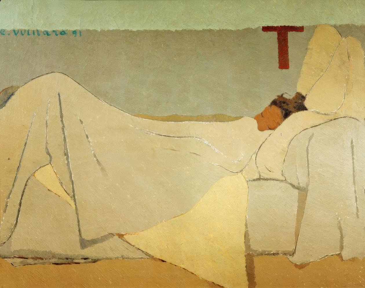 I sängen av Edouard Vuillard