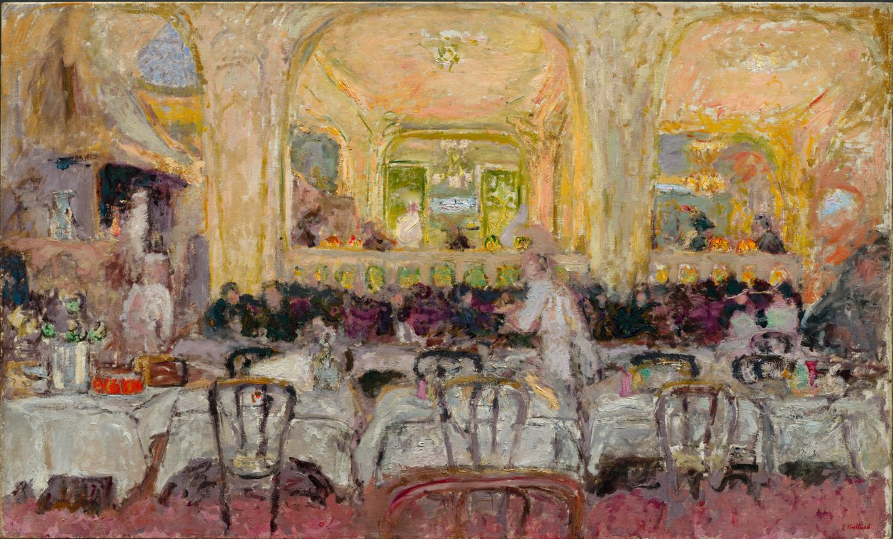 Café Wepler av Edouard Vuillard