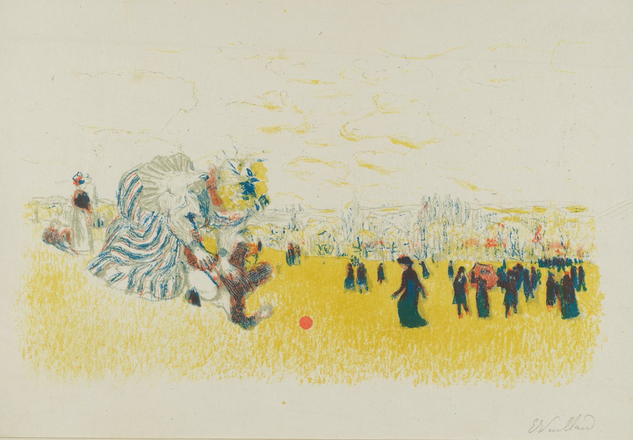 Barnspel av Edouard Vuillard