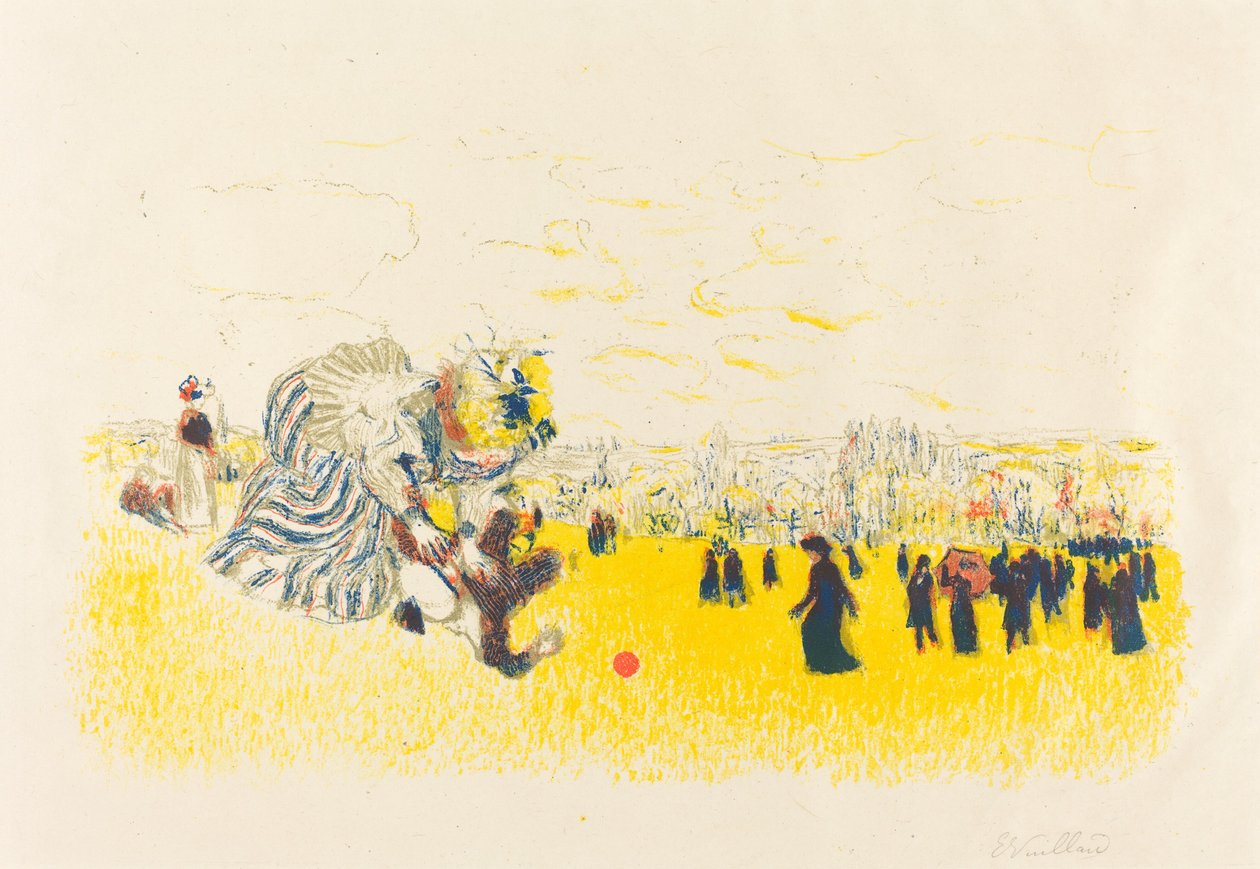 Barns tidsfördriv av Edouard Vuillard
