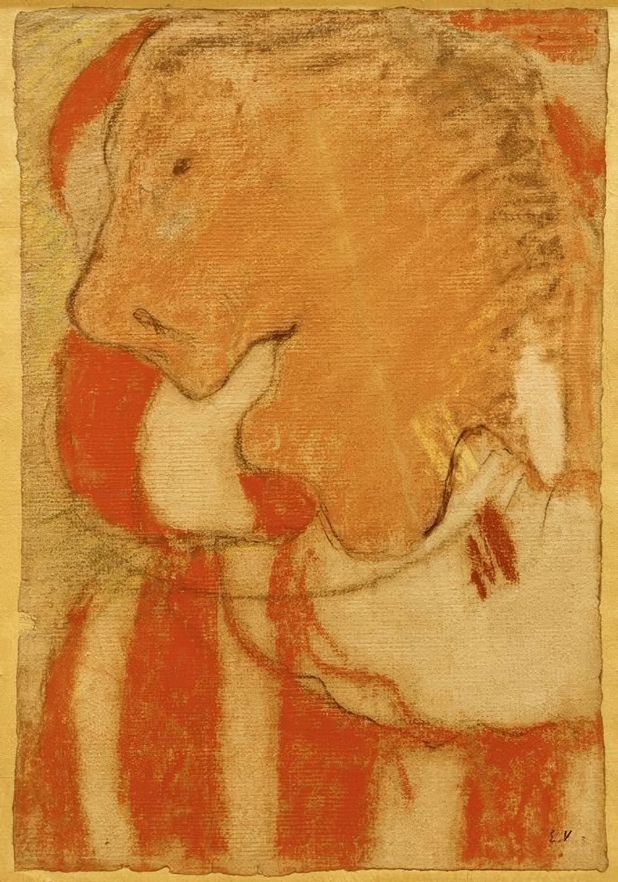 Coquelin kadett i Les fourberies de Scapin (...) av Edouard Vuillard