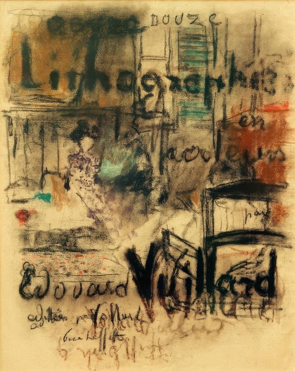 Omslag till albumet Landscapes and Interiors av Edouard Vuillard