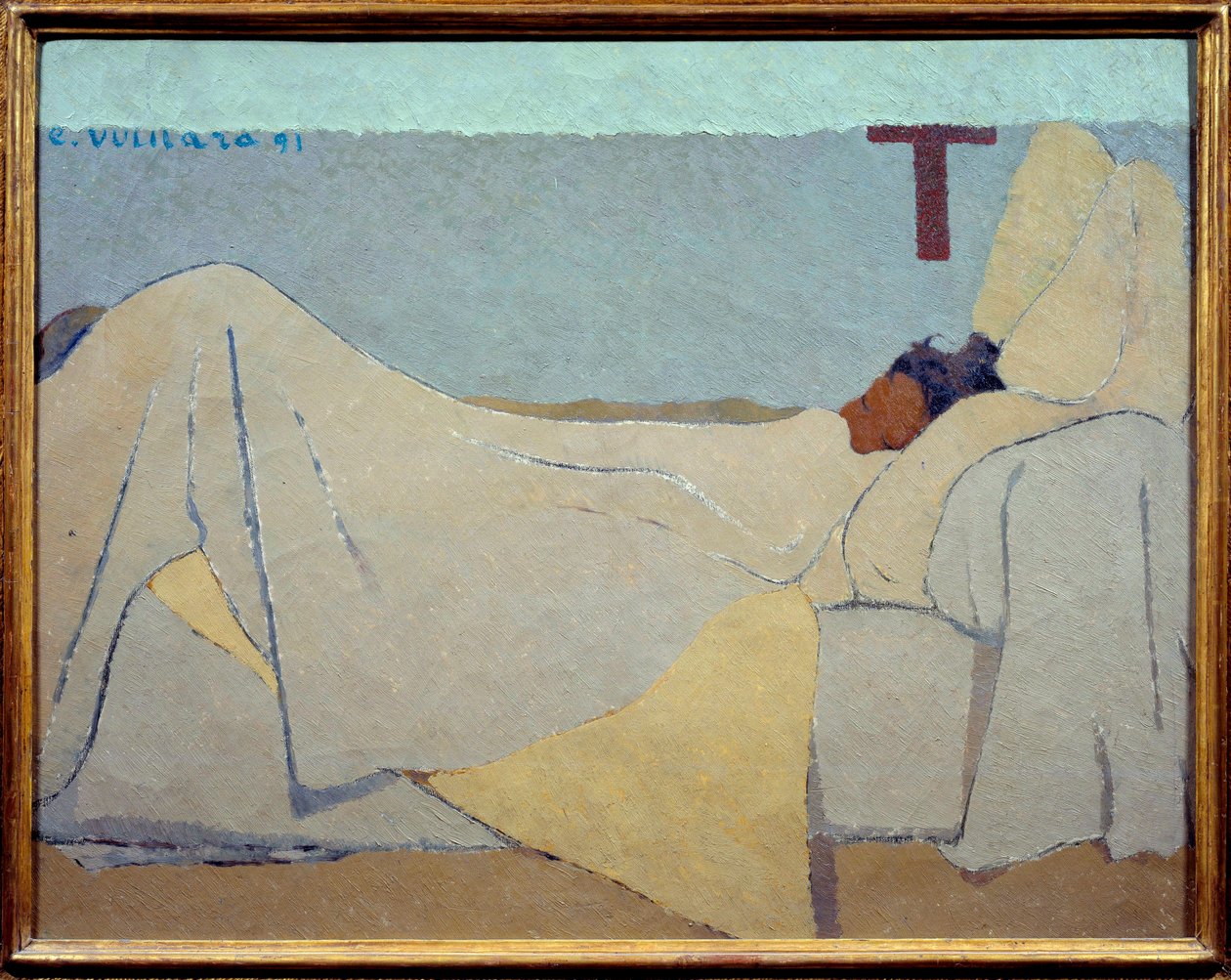 I sängen av Edouard Vuillard