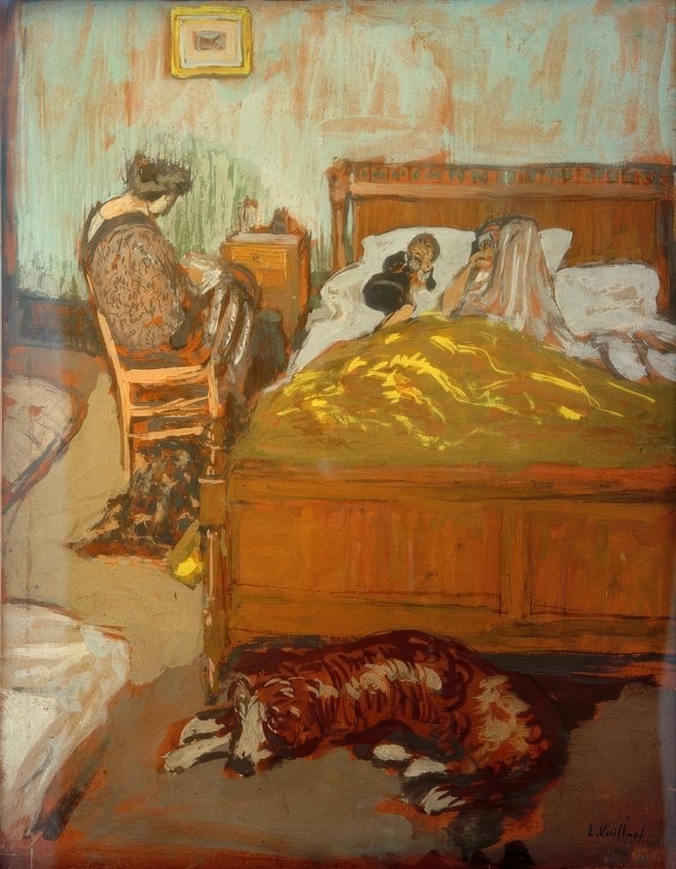 Interiör av Edouard Vuillard