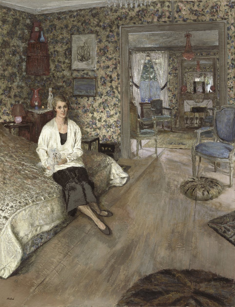 Grevinnan Marie-Blanche de Polignac, 1928-1932 av Edouard Vuillard