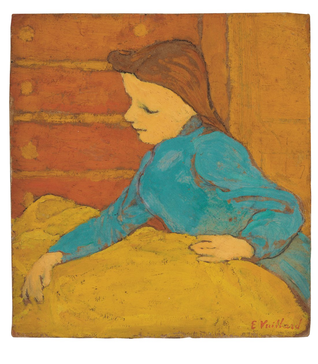 Den lilla handen, 1891-92 av Edouard Vuillard