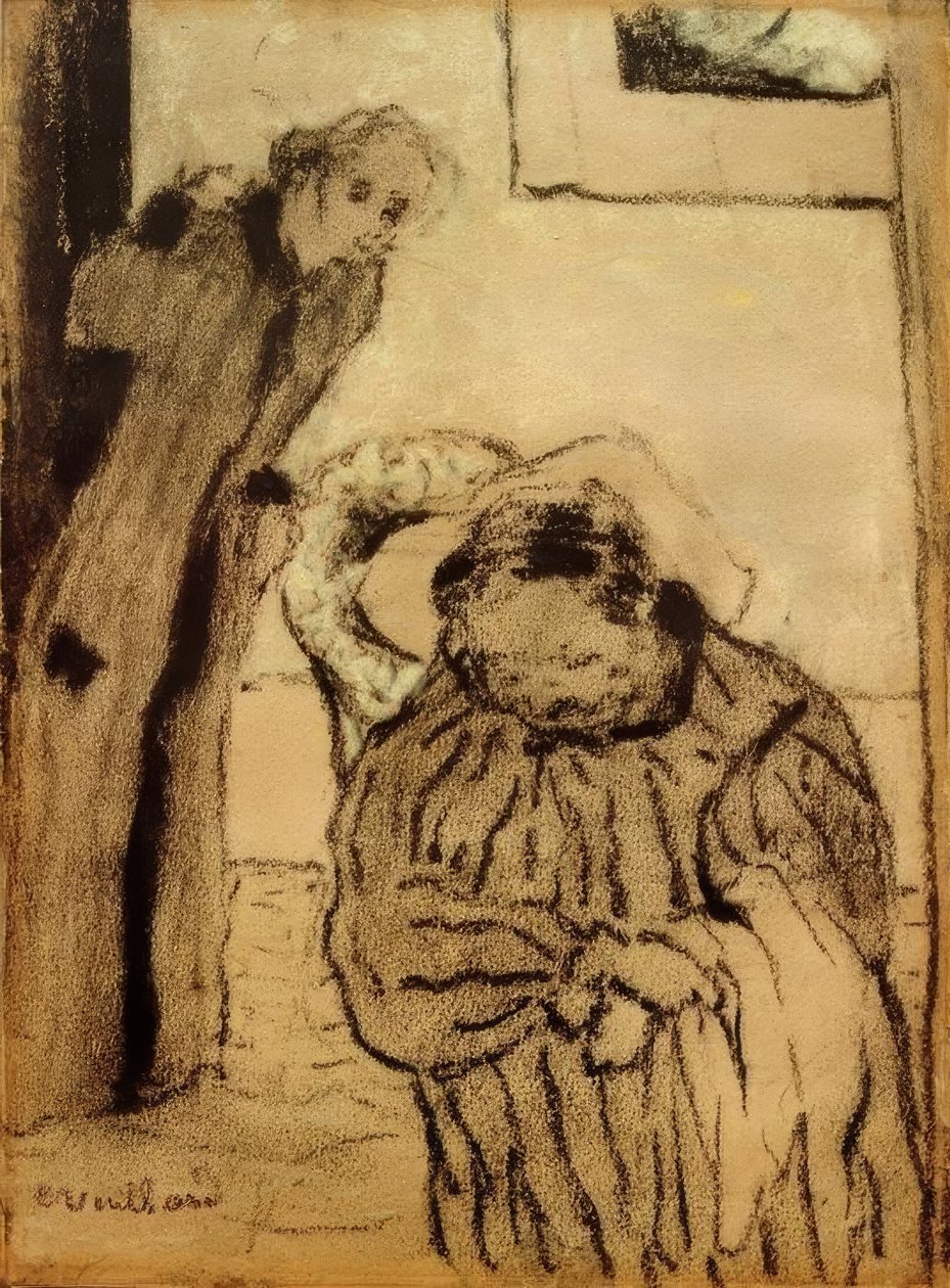 tupplur eller konvalescens av Edouard Vuillard