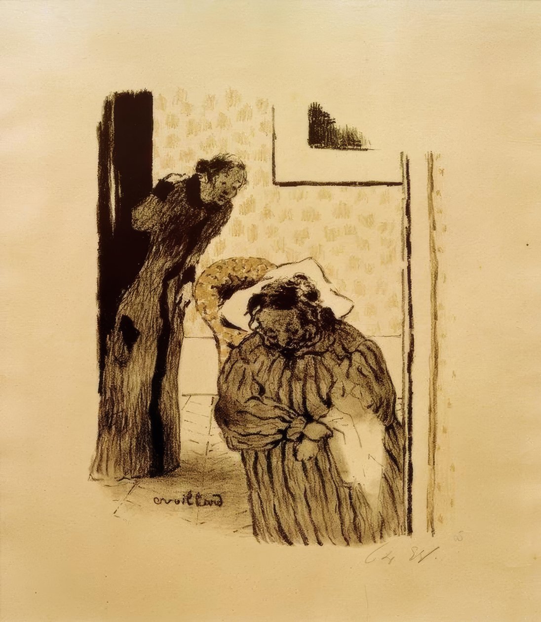 tupplur eller konvalescens av Edouard Vuillard