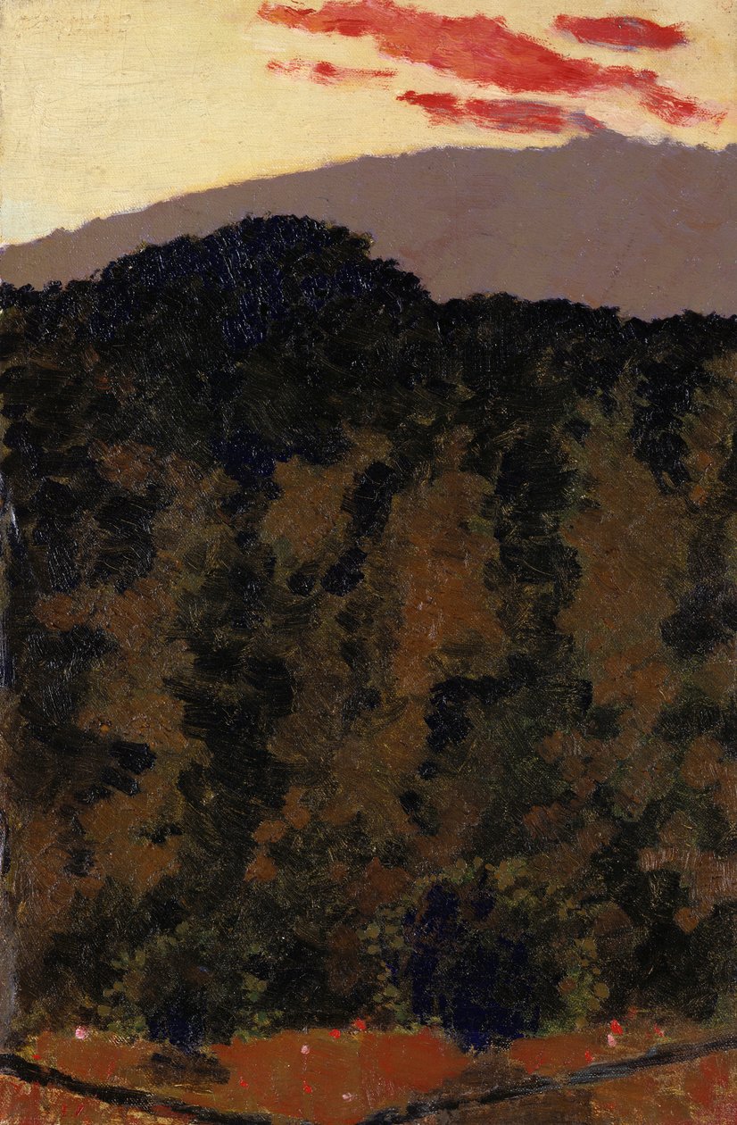 Landskap, ca 1900 av Edouard Vuillard
