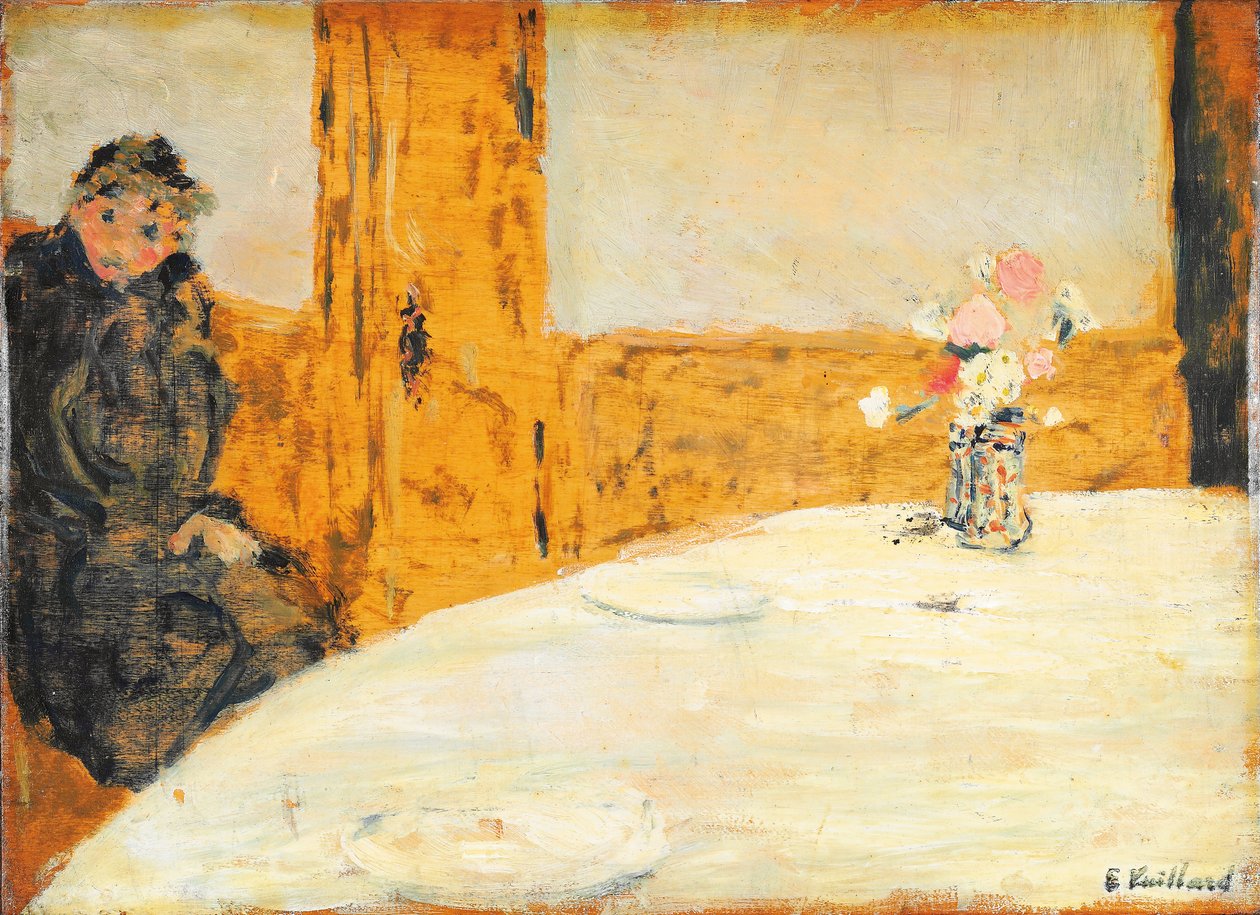 bröllopsdagsrosor av Edouard Vuillard